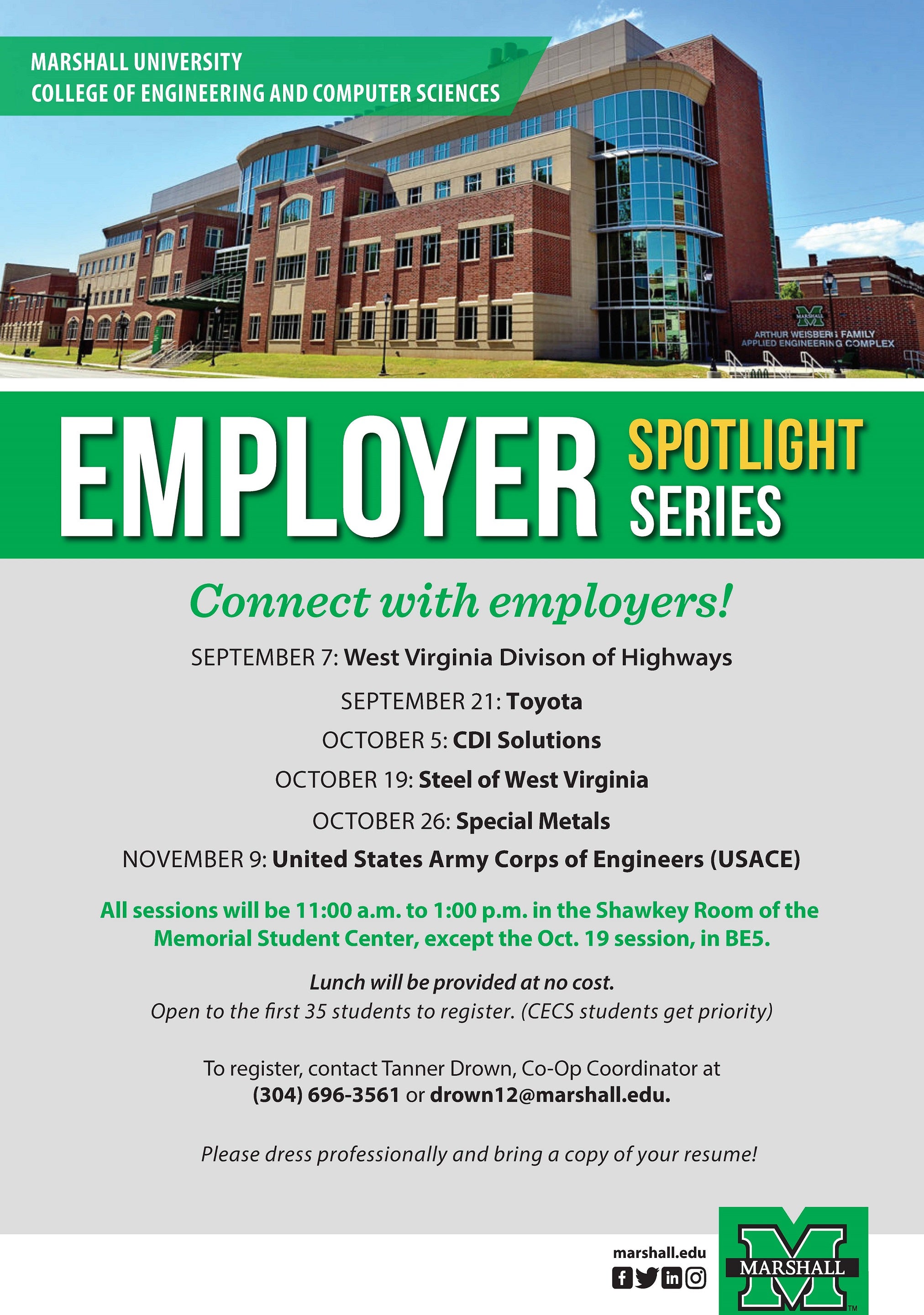 Employment Events College of Engineering and Computer Sciences