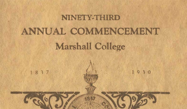 Commencement Program Archive