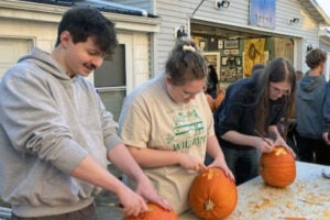 Mathematics club creates pumpkin puzzle