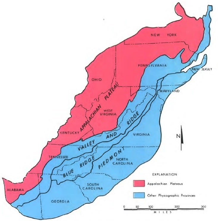 e-WV  Allegheny Plateau