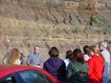 Photo from Sedimentation and Stratigraphy field trip