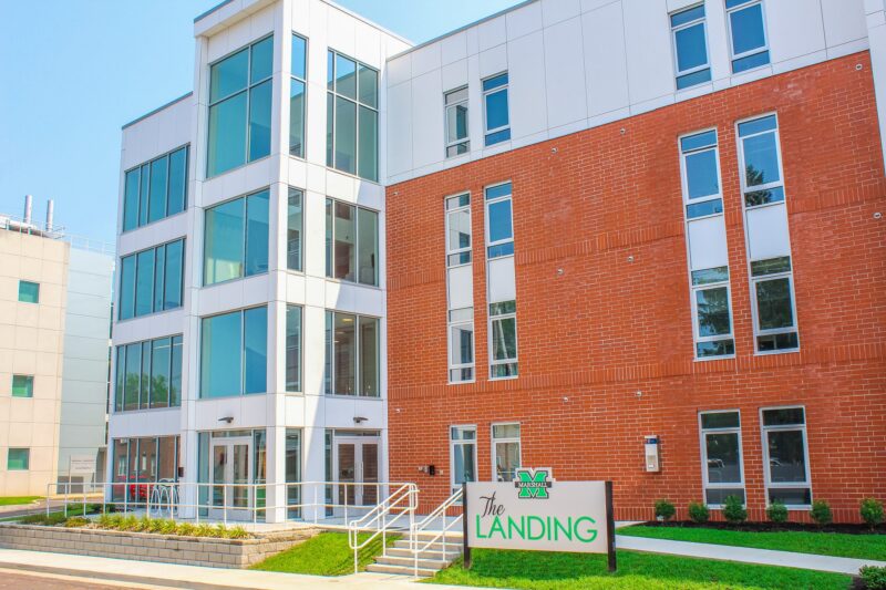 The Landing at Marshall University, graduate and non-traditional student housing.