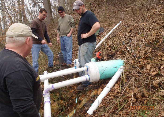 Hydroelectric project on Morris Creek