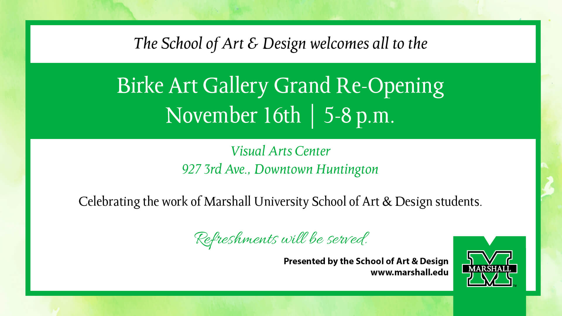 Birke Art Gallery to move downtown to Visual Arts Center, host a grand re-opening celebration