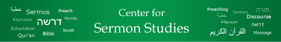 Title banner for the Center for Sermon Studies