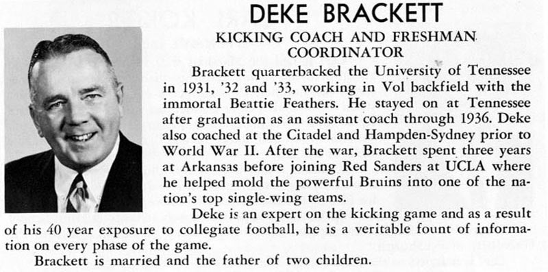 deke brackett