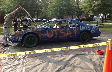 Marshall University Car Bash 2014