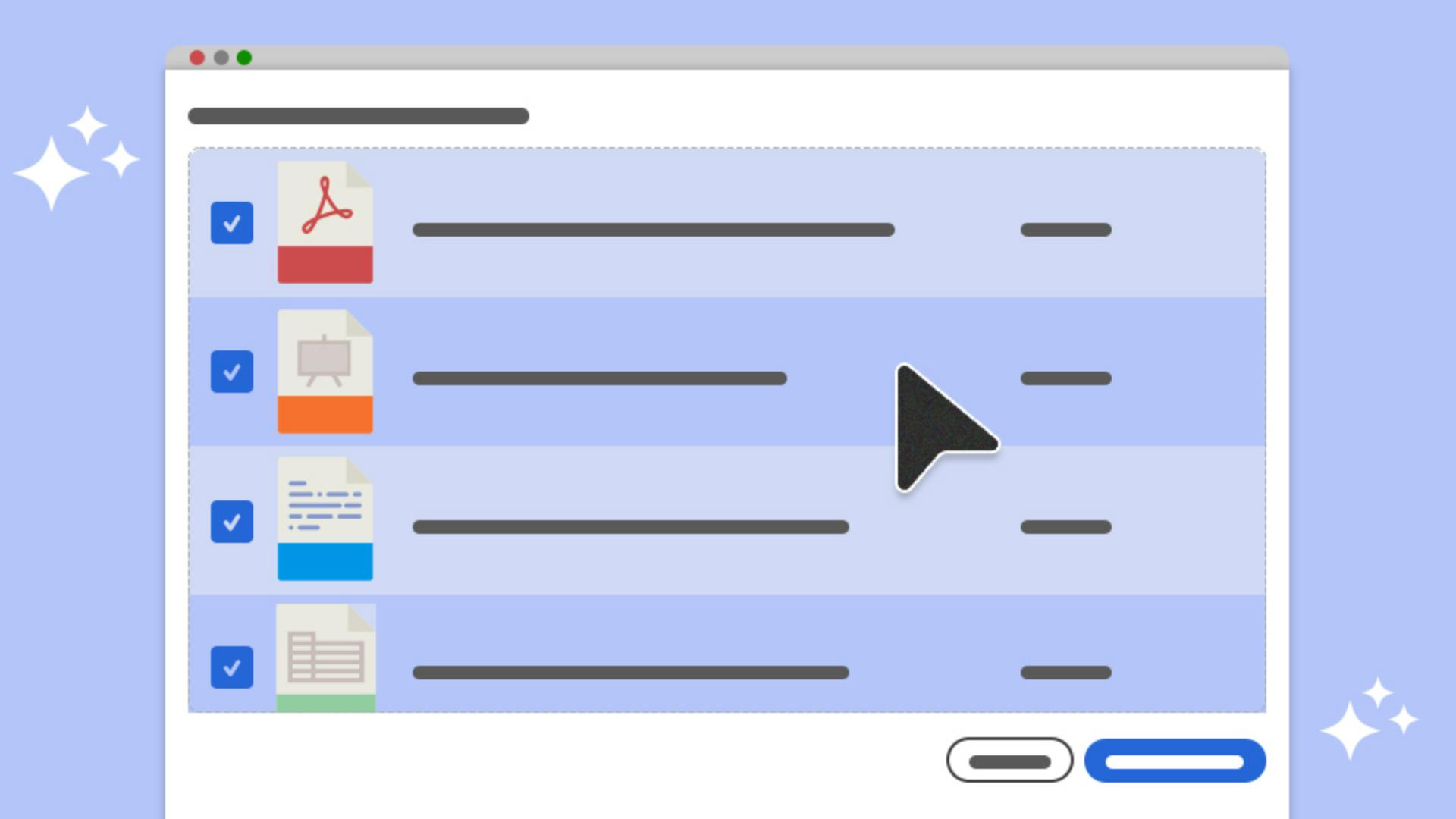 Adobe PDF Spaces graphic