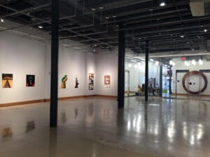 interior view of Charles W. and Norma C. Carroll Gallery