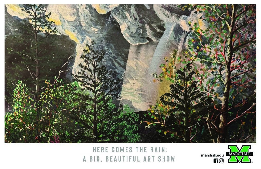 Here Comes the Rain: A Big, Beautiful Art Show