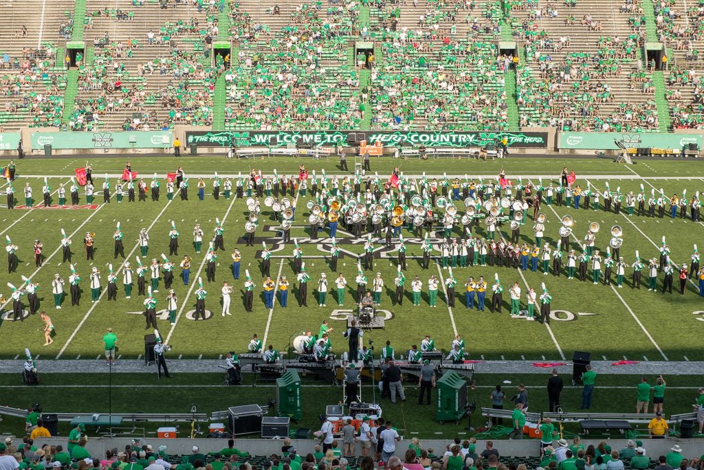 Marching Thunder High School Band Day