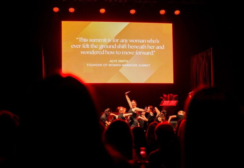 photo of a dance group at the third annual Women Warriors Summit