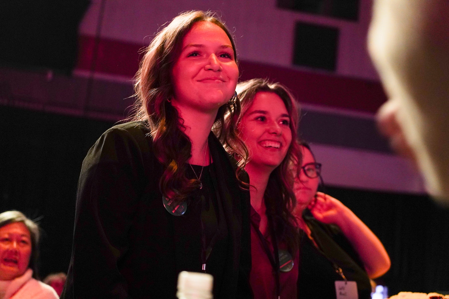 three BOLD Scholars standing and smiling