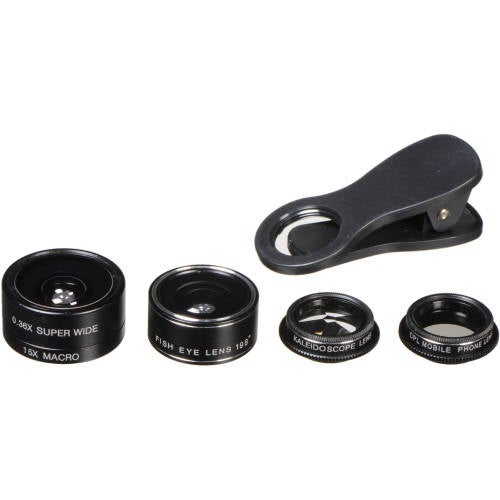 Image of four small lenses