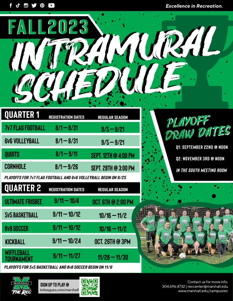 Intramural Online Games Registration