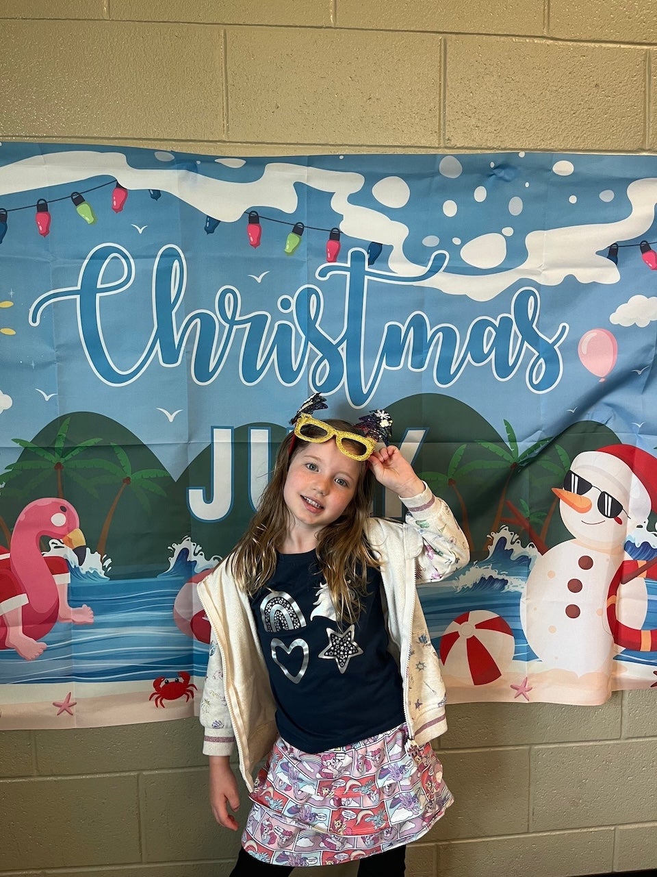 Image of a young girl at the rec for a camp