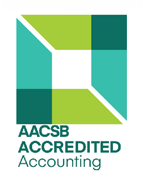 image of aacsb accredited logo