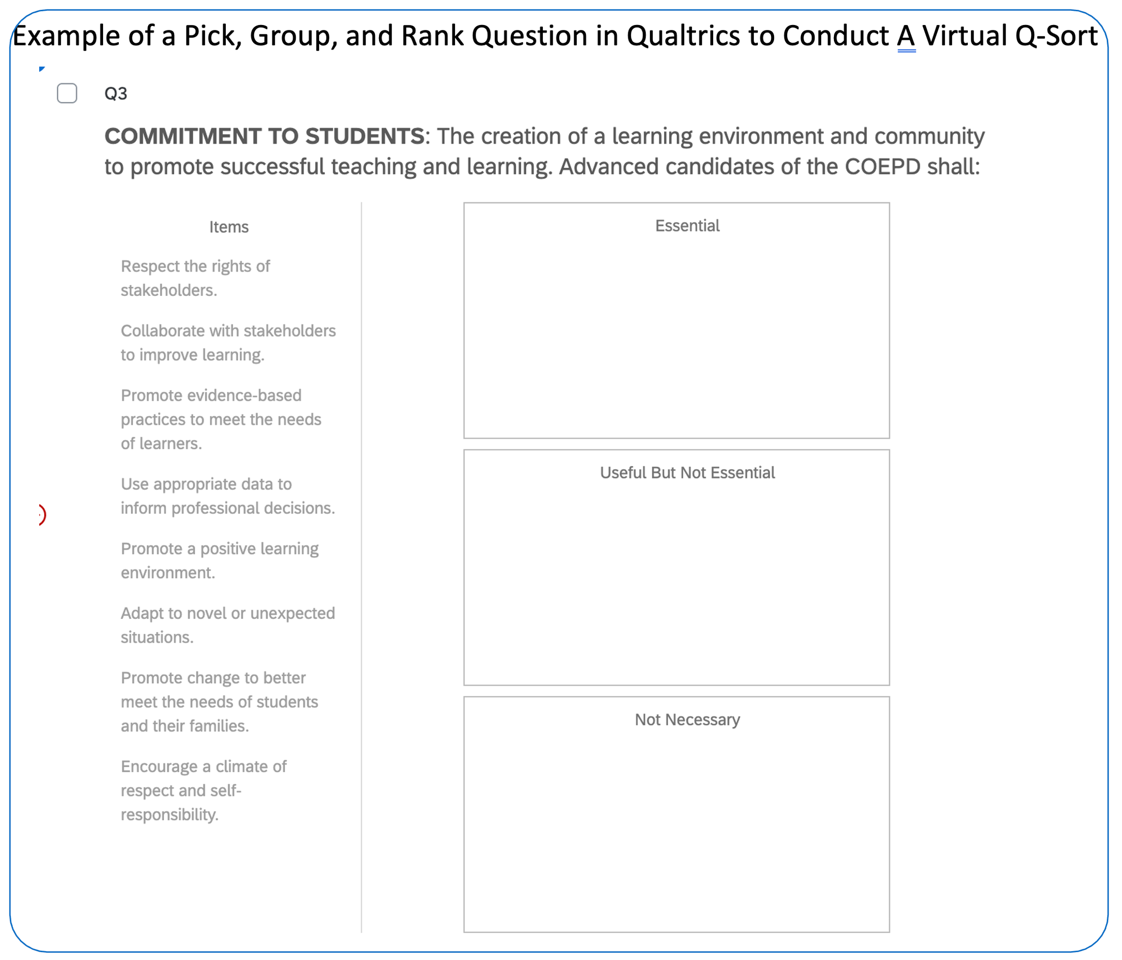 Qualtrics Question Type