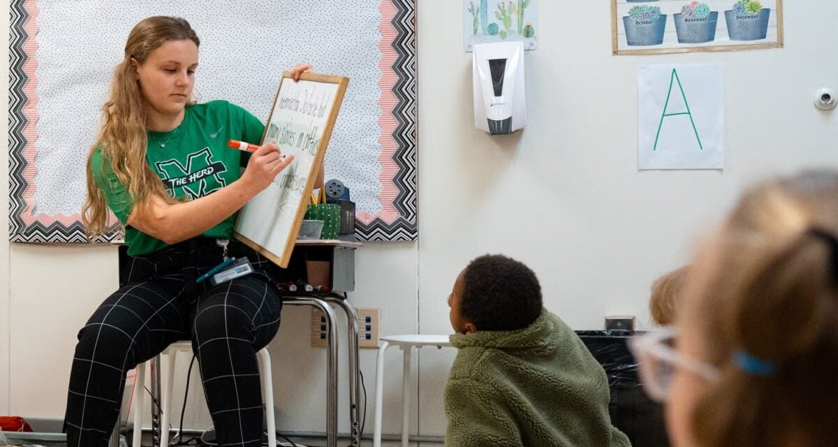 photo of teacher