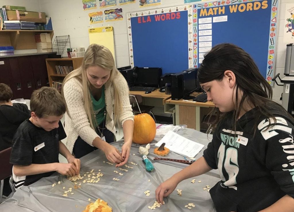 Counting Pumpkin Seeds