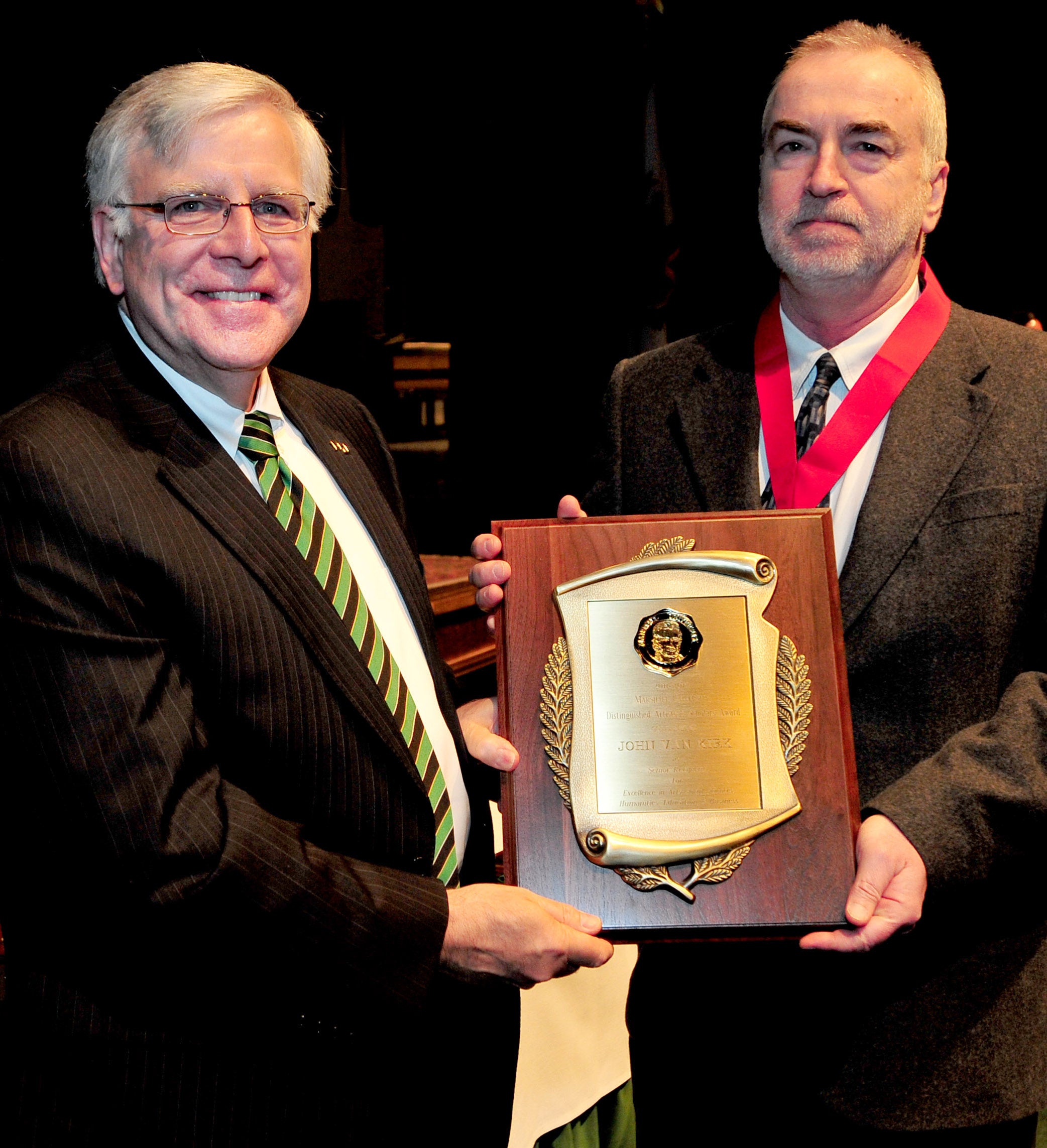 Professor Van Kirk Recognized as Distinguished Senior Scholar - College