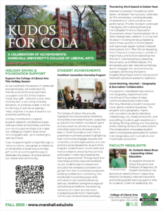 Image of Kudos Fall 25 front page