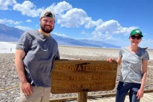 Biology graduate research explores plant water use in desert ecosystems