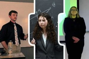 College of Science master’s students successfully defend theses