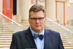 CFS faculty Billy Gardner presents paper at Cybersecurity Community Symposium