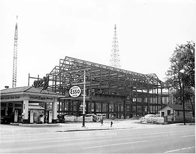 Science Building under construction