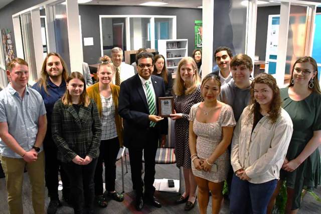 Chemistry professor named a Student Success Champion