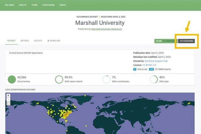 Biological Sciences Herbarium marks Earth Day with global research impact
