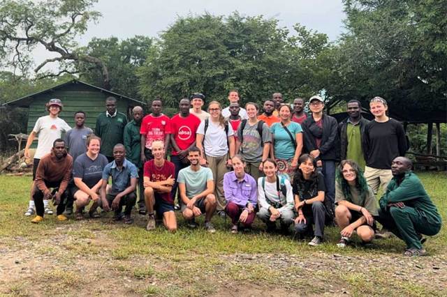 Biology grad student goes wild for primate research in Uganda