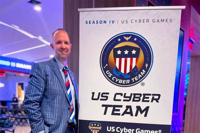 Dr. Josh Brunty coaches US Cyber Team to impressive 2024 season