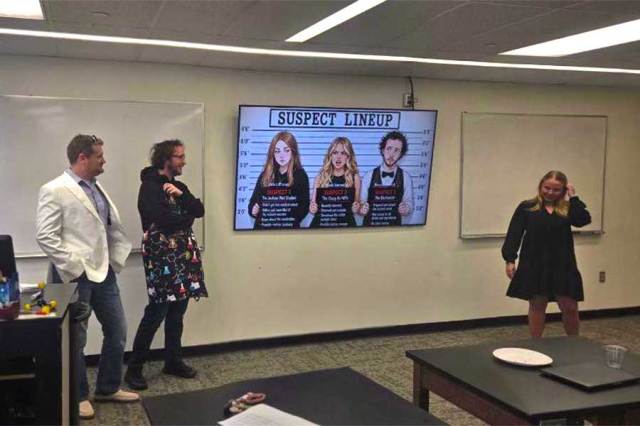 Chemistry students showcase research in Instrumental Methods course
