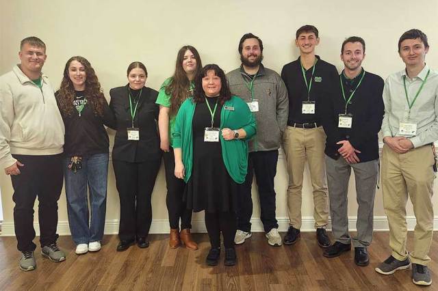 Criminal Justice students excel at statewide educators conference