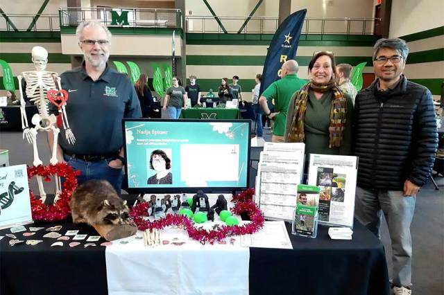 COS welcomes future Thundering Herd during Green & White Day