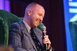 Forensics faculty Dr. Josh Brunty participating in cybersecurity panel at the Greenbrier