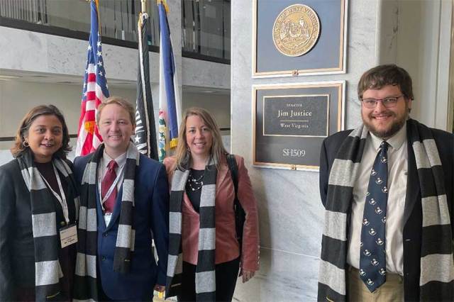 Math faculty advocate for federal research funding on Capitol Hill