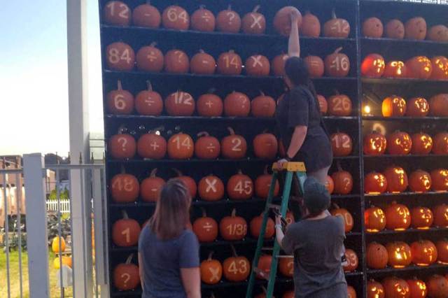 Math students create puzzle for Kenova Pumpkin House