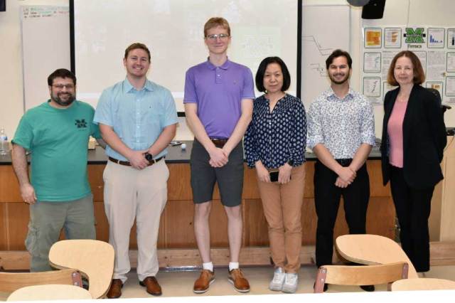 Physics students shine bright with awards, scholarships, and honors