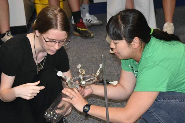 Physics brings the fun to Propel youth camp