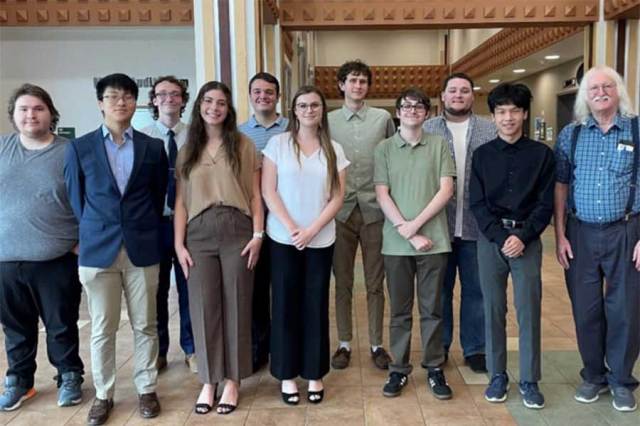 SURE program researchers present on Marshall campus