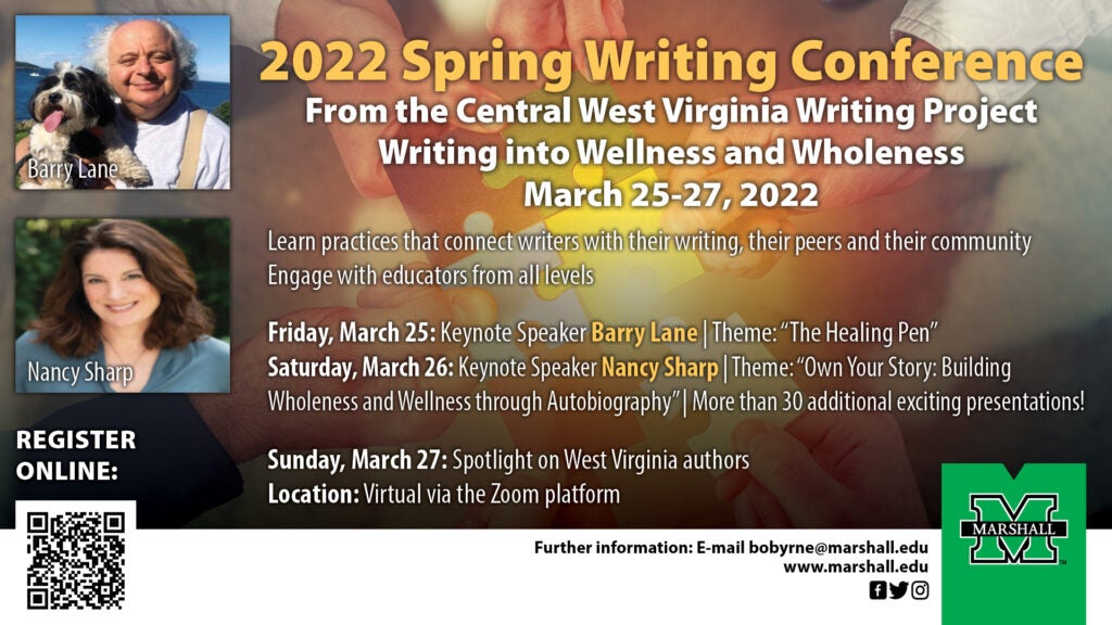 Spring 2022 Writing Conference Central West Virginia Writing Project