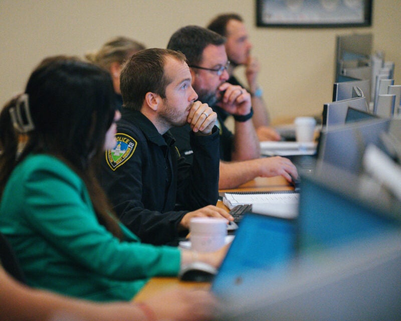 Marshall University Cyber Security Institute training session