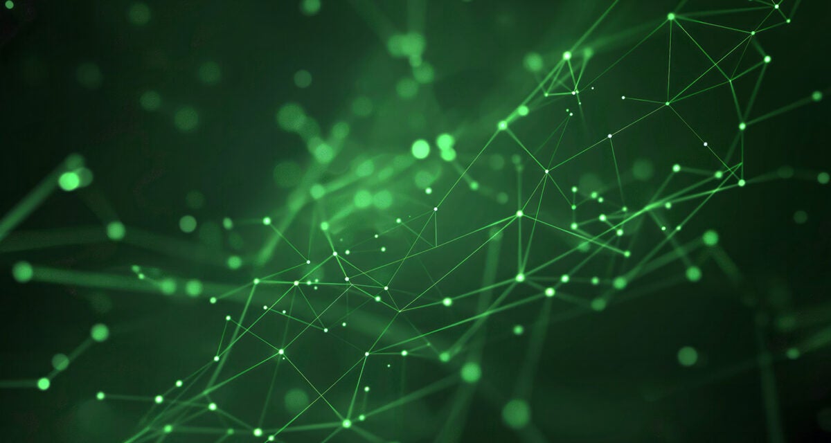 Green cyber background graphic
