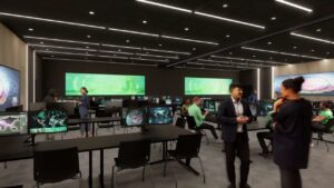 Rendering of the Marshall University ICS Conference Center