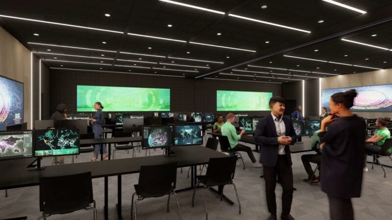 Rendering of the Marshall University ICS Conference Center