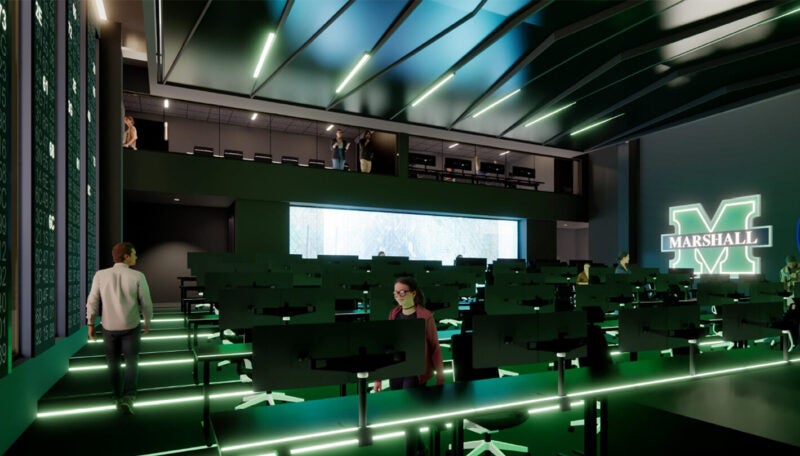 Rendering of the Marshall University ICS Lab
