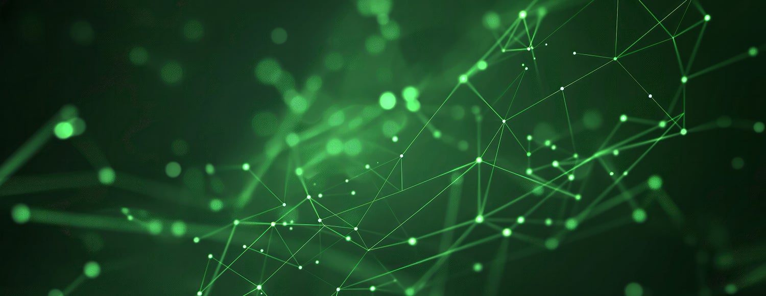 Green cyber background graphic